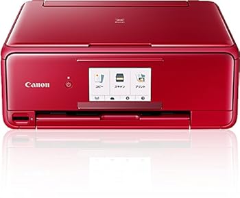 【中古】キヤノン インクジェット複合機TS8130 RED PIXUSTS8130RD