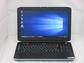 【中古】中古 デル Latitude E5530 ノートパソコン Core i5 3210M 2.5GHz メモリ8GB 500GBHDD DVD-ROM Windows10 Professional 64bit P28G