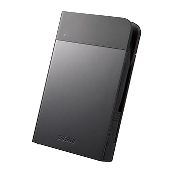 【中古】【39shop】バッファロー★BUFFALO USB3.1Gen1対応 耐衝撃ポータブルHDD 2TBブラック HD-PZF2.0U3-BKA（良い）｜ドリエム店
