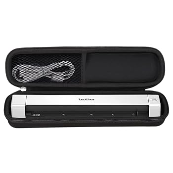 【中古】Aproca ハードキャリートラベル収納ケース Brother DS-640 / DS-740D / Doxie Go SE モバイルドキュメントスキャナー用