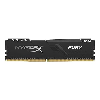 【中古】キングストン Kingston 事務机いの一番パソコン用記憶装置 DDR4 2666MHz 16GBx2枚 HyperX FURY CL16 HX426C16FB3K2/32