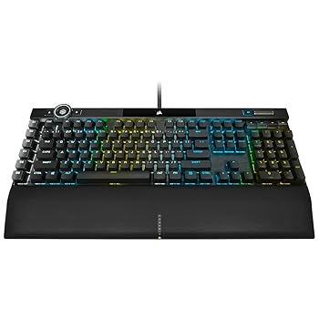 【中古】【39shop】CORSAIR★K100 RGB メカニカル ゲーミングキーボード - CHERRY MX SPEED RGB シルバー キースイッチ - PBT ダブルショットキーキャップ - Elgato(非常に良い)|ドリエム店