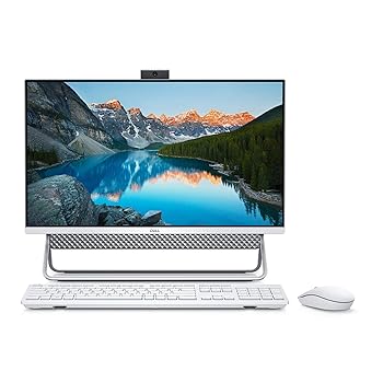 【中古】Dell デル Inspiron 24 5000 第11世代 Intel i5-1135G7 12GB 1TB HDD 256GB SSD 23.8インチ フルHD タッチスクリーン オールインワン PC Windows