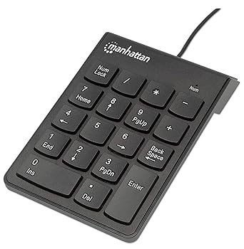 【中古】Manhattan 有線 テンキー ボード ノートPC・タブレットPCに最適 176354 8,833円