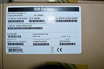 【中古】レノボ・ジャパン旧IBM インテル Ethernet デュアルポート サーバー・アダプター I340-T2 49Y4230