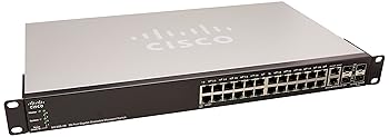 【中古】Cisco SG500-28-K9-NA Small Business SG500-28 - switch - 28 ports - managed