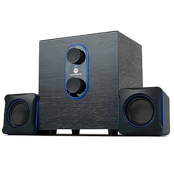 【中古】GO GROOVE USBステレオスピーカー・サブウーファー・ステレオサテライトスピーカー GO GROOVE SonaVERSE LBr USB Powered 2.1 Computer スマート