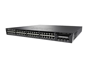 【中古】【39shop】GM02587★シスコシステムズ Cisco Catalyst 3650 48 Port Data 4x1G Uplink IP Services（非常に良い）｜ドリエム店