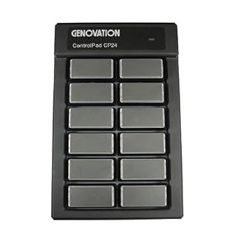 【中古】Genovation Controlpad CP24 バンパー赤ちょうちん USB HID