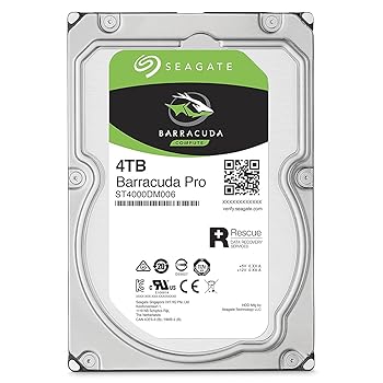 【中古】Seagate 4TB BarraCuda Pro SATA 6Gb/s 128MB 3.5-Inch Internal HDD ST4000DM006 39,063円