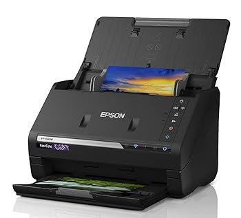 【中古】【39shop】エプソン★フォトスキャナー FF-680W シートフィード/A4/USB対応/Wi-Fi対応/写真簡単スキャン(良い)|ドリエム店