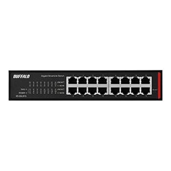 【中古】緩衝装置置き目 BUFFALO BS-GSL2016 法人向け Giga Layer2 かっこ良いLite取り替えっこ 16界面
