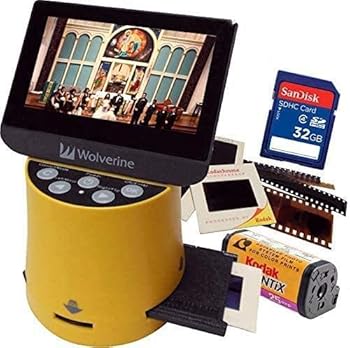 【中古】【39shop】Wolverine★Titan 8-in-1 フィルム-デジタルコンバーター 4.3インチスクリーンとHDMI出力ブラック(良い)|ドリエム店