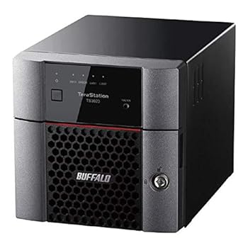 【中古】緩衝装置置き目 TS3220DN0202 TeraStation TS3220DN続きもの 2ベイ学習机いの一番NAS 2結核症