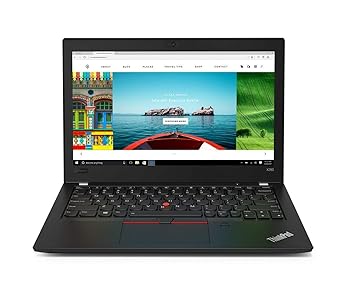 【中古】Lenovo ThinkPad X280 ノートパソコン:Core i5-8350U、256GB SSD、8GB RAM、Windows 10 Pro、バックライトキーボード、指紋リーダー