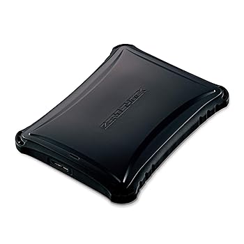 【中古】エレコム 外付けSSD 1TB ポータブル USB3.2Gen2対応 PS5/PS4メーカー動作確認済 耐衝撃 ZEROSHOCK ブラック ESD-ZSA1000GBK