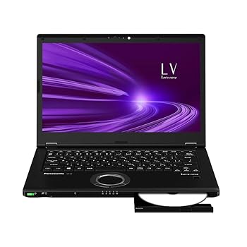 【中古】パナソニック CF-LV9EDNQR Let`s note LV9 Core i7-10710U/SSD512GB/BD/W10Pro64/14FullHD/黒いこと/OFHB2019