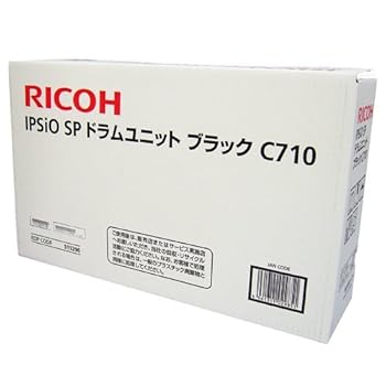 【中古】リコー IPSiO SP ドラムユニット ブラック C710