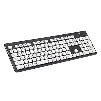 【中古】ロジクール ウォッシャブル 有線キーボード K310 洗える キーボード 有線 防水 耐水 国内正規品 3年間無償