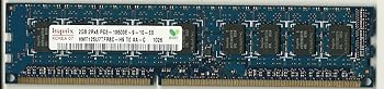 【中古】【39shop】HYNIX★2GB DDR3 PC3-10600 1333MHz ECC 未登録 CL9 1.5V デュアルランク 240ピン スタンダード DIMM メモリ P/N: HMT125U7TFR8C-H9(非常に良い)|ドリエム店