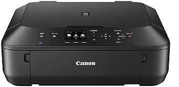 【中古】旧模範例 Canon インクジェット印刷工練りあわせる機 PIXUS MG5630 BK 黒いこと
