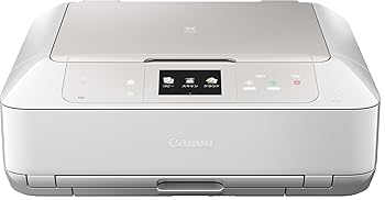 【中古】旧模範例 Canon インクジェット印刷工練りあわせる機 PIXUS MG7530 WH 白いこと