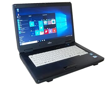【中古】中古ノートパソコン 互換OFFICE FUJITSU A540/8290/6290 WINDOWS10クリーンインストール すぐに使えます DVD中古