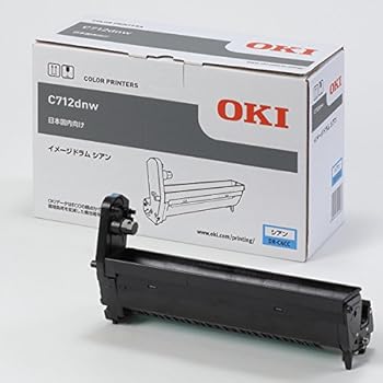 【中古】沖データ イメージドラム シアン C712dnw DR-C4CC