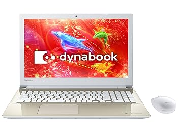 【中古】PT45DGP-SJA dynabook T45/DG Celeron 4GB 1TB_HDD DSM 15.6 W10H64 H＆Bpremium+365 サテンゴールド