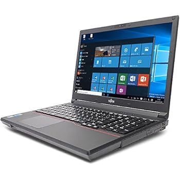 【中古】ノートパソコン 中古 富士通 LIFEBOOK A574/H Core i5 4GBメモリ 15.6インチワイド DVDマルチドライブ Windows10 テンキー WPS Office
