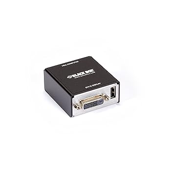 【中古】ブラックボックスVGA to DVI - Dビデオコンバータ USB電源供給 for KVM