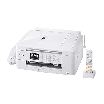 【中古】ブラザー プリンター A4 インクジェット複合機 MFC-J998DN FAX 電話機 子機1台 有線・無線LAN 両面印刷 ADF