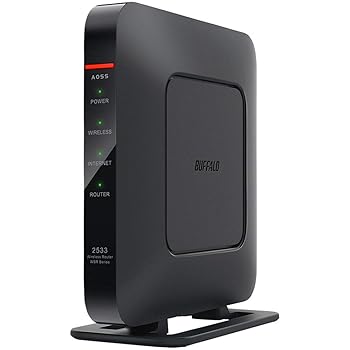 【中古】バッファロー 11ac対応 1733＋800Mbps 無線LANルータ親機単体 WSR-2533DHPL-CiPhone13/12/11メーカー動作確認済み