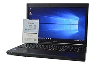 【中古】【39shop】ノートパソコン★Office搭載 富士通 FMV LIFEBOOK A573 第3世代 Core i3 3120M HD 15.6インチ 4GB/500GB/DVDマルチ/テンキー付フルキーボード/WiF(非常に良い)|ドリエム店
