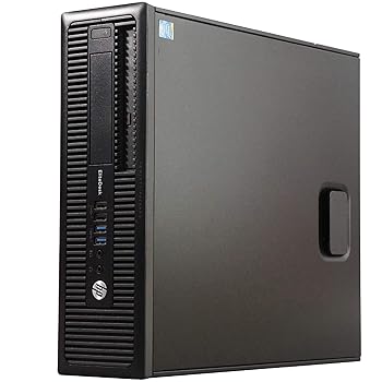 【中古】中古パソコン Windows10 デスクトップ 一年 HP EliteDesk 800 G1 SFF Core i5 4590 3.3～最大3.7 GHz MEM:16GB SSD:240GB DVDマルチ Win10Pro64B