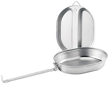 【中古】ロスコ ROTHCO GI印字機 ステンレスメスキット GI Type Stainless Steel Mess Kit 〔130〕