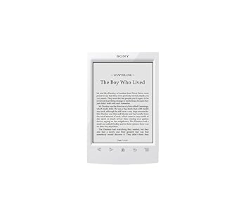 【中古】ソニーSONY 陰電子読みもの愛読者 Wi-Fi模範例 Reader 白いこと PRS-T2/室内用便器