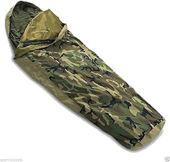 【中古】ple 米軍遣りかたで寝心地安全性のある！TENNIER INDUSTRIES INC 米軍Bivy寝袋カバーゴアテックス