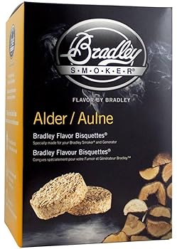【中古】BRADLEY ALDER FLAVOUR SMOKERS BISQUETTES PACK OF 24