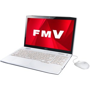 【中古】富士通 万覚え帳マイコン FMV AH77/K原則として模範例Office Home and Business 2013積み上げる肌ざわりダイアログボックス FMVA77KW