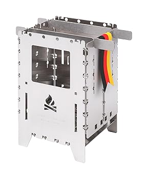 【中古】Bushcraft Essentials アウトドアクッカー かん木ボックス席 XL ステンレス鋼製