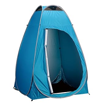 【中古】BUNDOKヴァンドック 個人的 円蓋 UV NT-51UV 召し替え 防災 室内用便器 難民キャンプ 青色 1人用