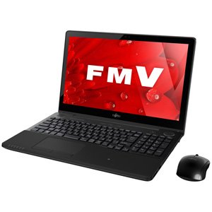 【中古】FMVA77B1Bシャイニ-ブラック LIFEBOOK AHシリ-ズ 15.6型液晶