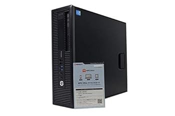 【中古】【39shop】デスクトップパソコン★OFFICE搭載 HP EliteDesk 800 G1 SFF 第4世代 Core i5 4570 /4GB/500GB/DVDROM/Windows 10（良い）｜ドリエム店