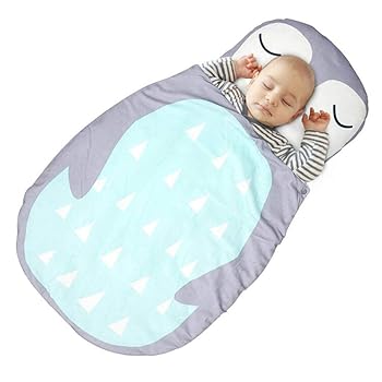 【中古】赤ちゃん用睡眠時間つや消し ? 枕\u0026フリースブランケット ? 赤ちゃん用寝袋 取りはらい能力のあるな枕 就学前/保育園/お旅人宿会用 ? 35in 青み稲荷