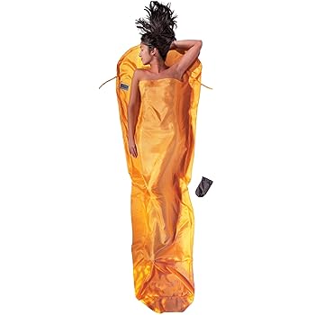 【中古】Cocoon MummyLiner silk 黄み スポーツ・アウトドア-その他
