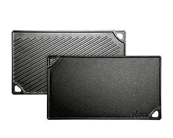 【中古】LODGEはたご屋 ダブルリバーシブルグリドル LDP3