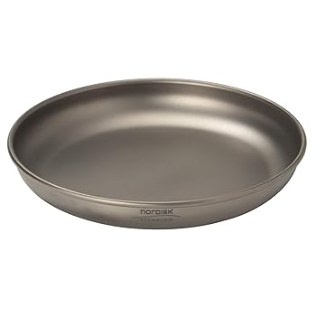 【中古】【39shop】NORDISKノルディスク★アウトドア キャンプ プレート チタン製 Titanium Plate 3.1x18cm 日本正規品 119024（非常に良い）｜ドリエム店