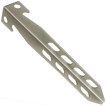 【中古】NORDISKノルディスク アウトドア 難民キャンプ V型ペグ チタン製 2本書き割り 165粍/15g 日本定め事品 119035