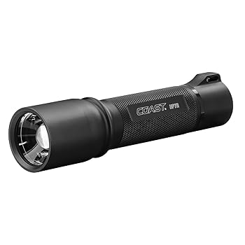 【中古】Coast Fingertip 201 Lumens Pure Beam Rechargeable Focusing Torch - Black, 5.58 Inch
